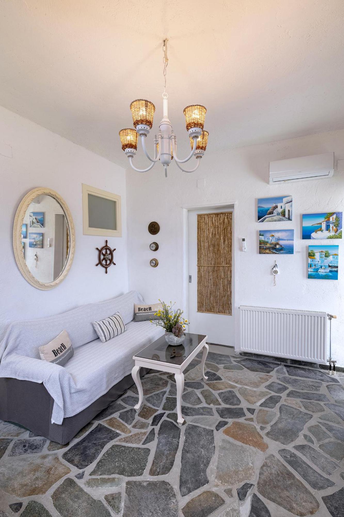Aegean View - Seaside Apartment In Syros Azolimnos Extérieur photo