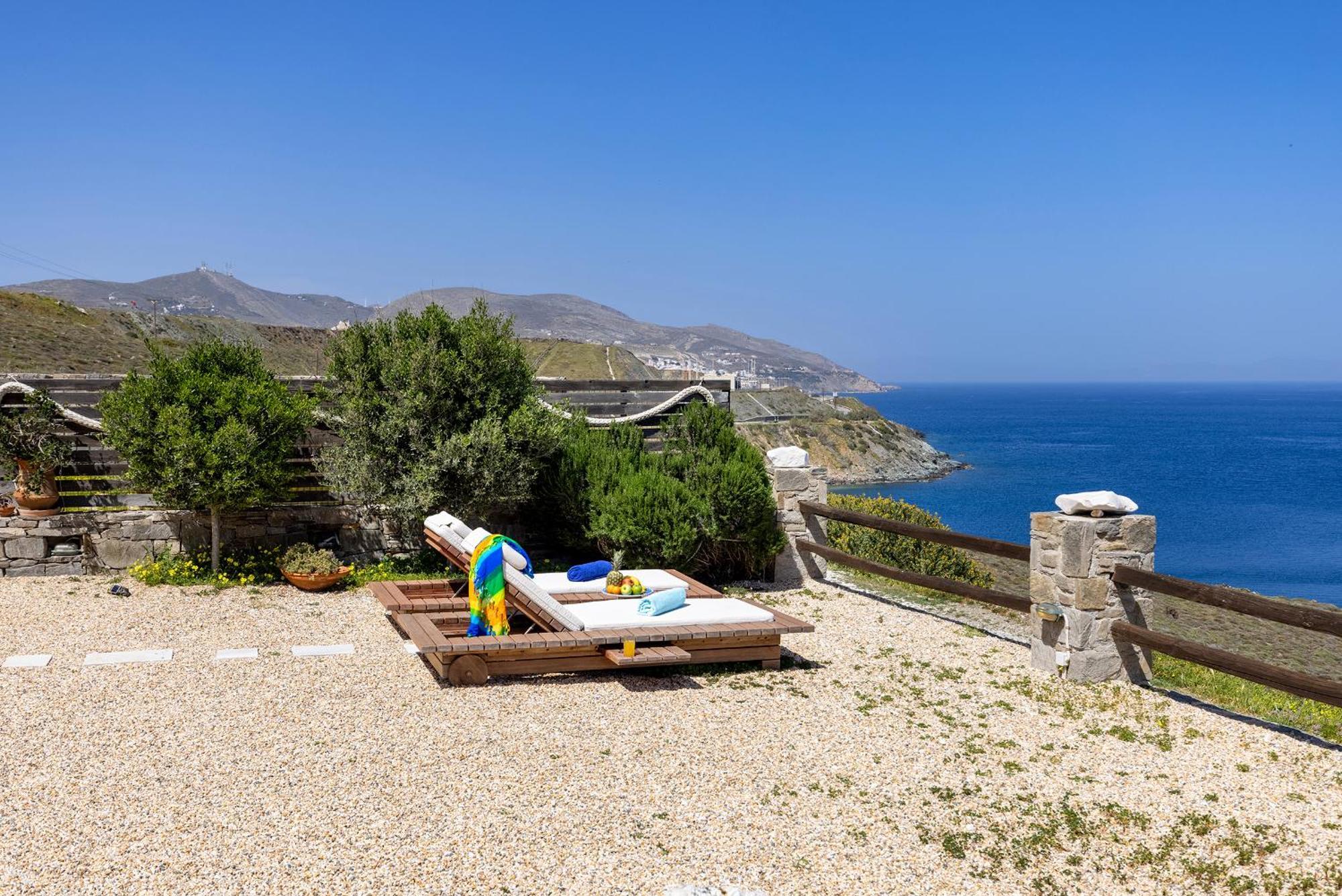 Aegean View - Seaside Apartment In Syros Azolimnos Extérieur photo