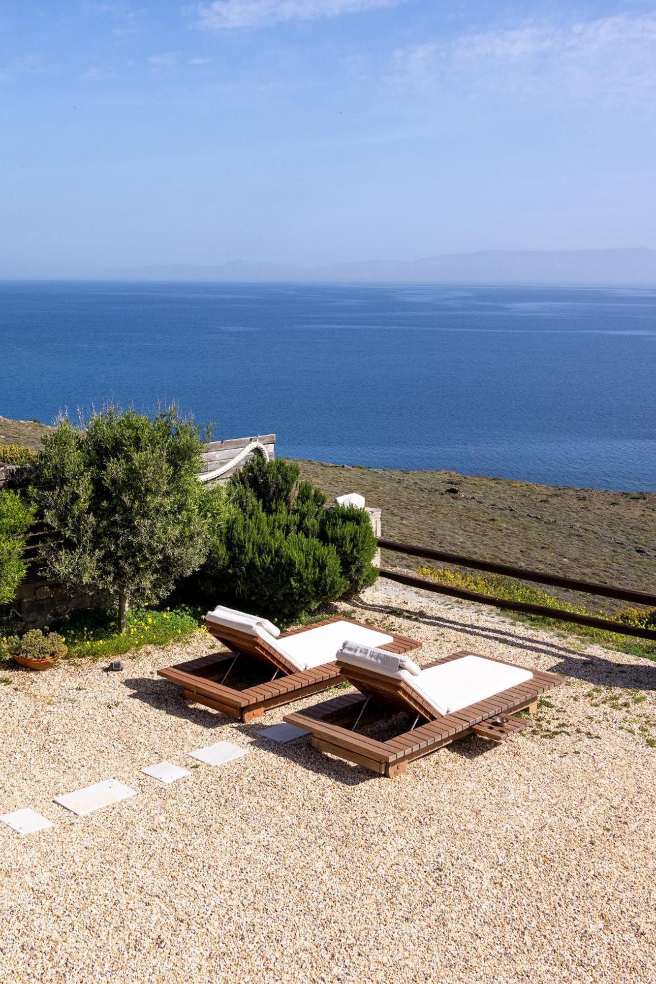 Aegean View - Seaside Apartment In Syros Azolimnos Extérieur photo
