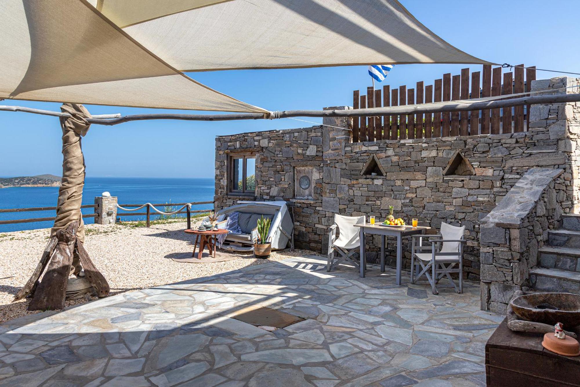Aegean View - Seaside Apartment In Syros Azolimnos Extérieur photo