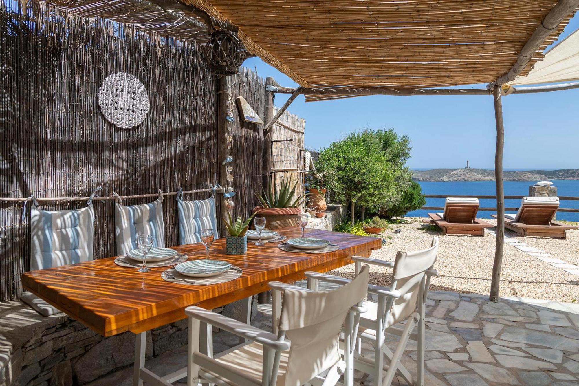 Aegean View - Seaside Apartment In Syros Azolimnos Extérieur photo