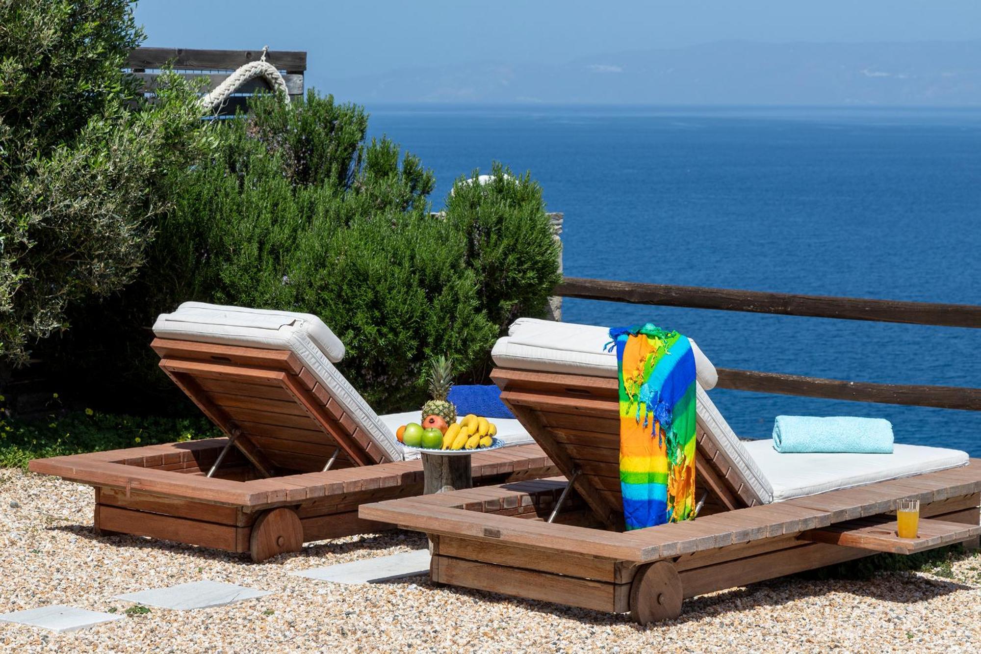 Aegean View - Seaside Apartment In Syros Azolimnos Extérieur photo