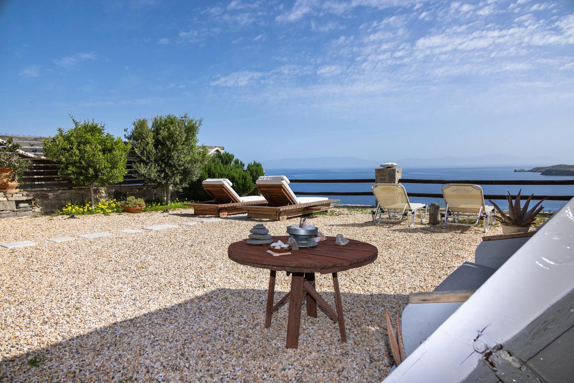 Aegean View - Seaside Apartment In Syros Azolimnos Extérieur photo
