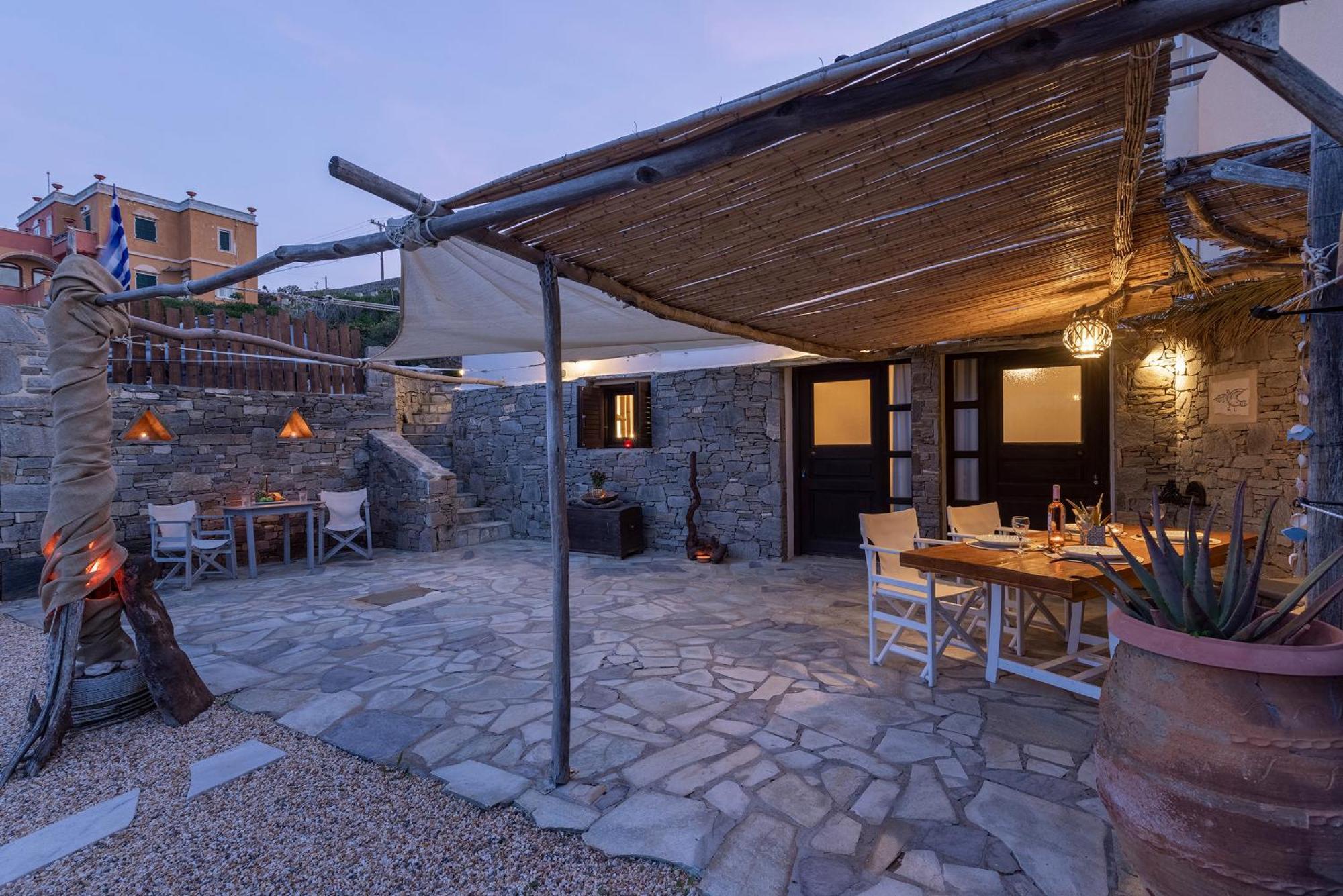 Aegean View - Seaside Apartment In Syros Azolimnos Extérieur photo