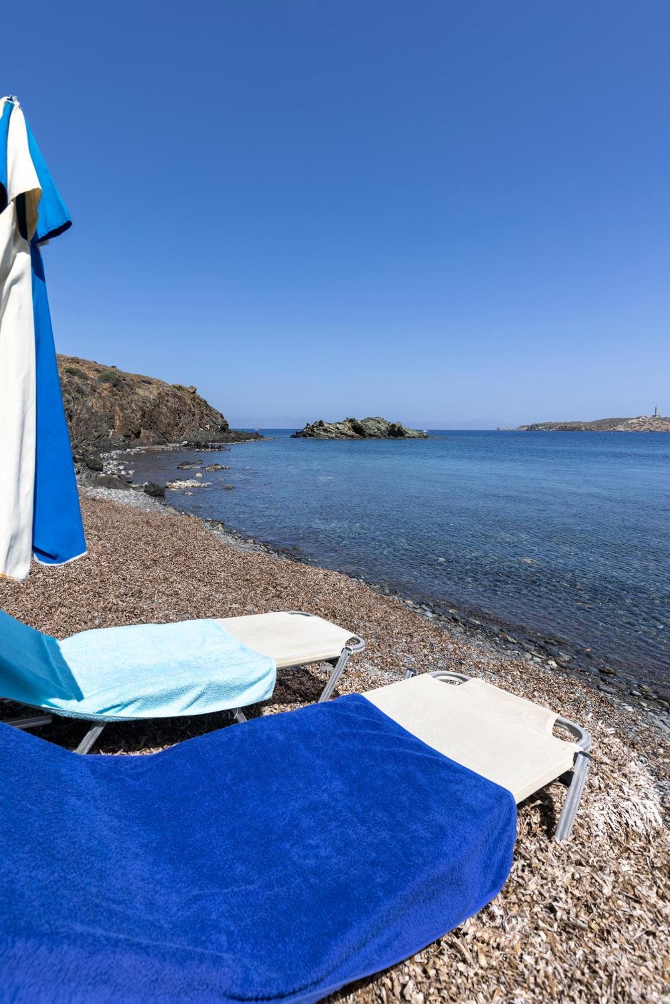 Aegean View - Seaside Apartment In Syros Azolimnos Extérieur photo