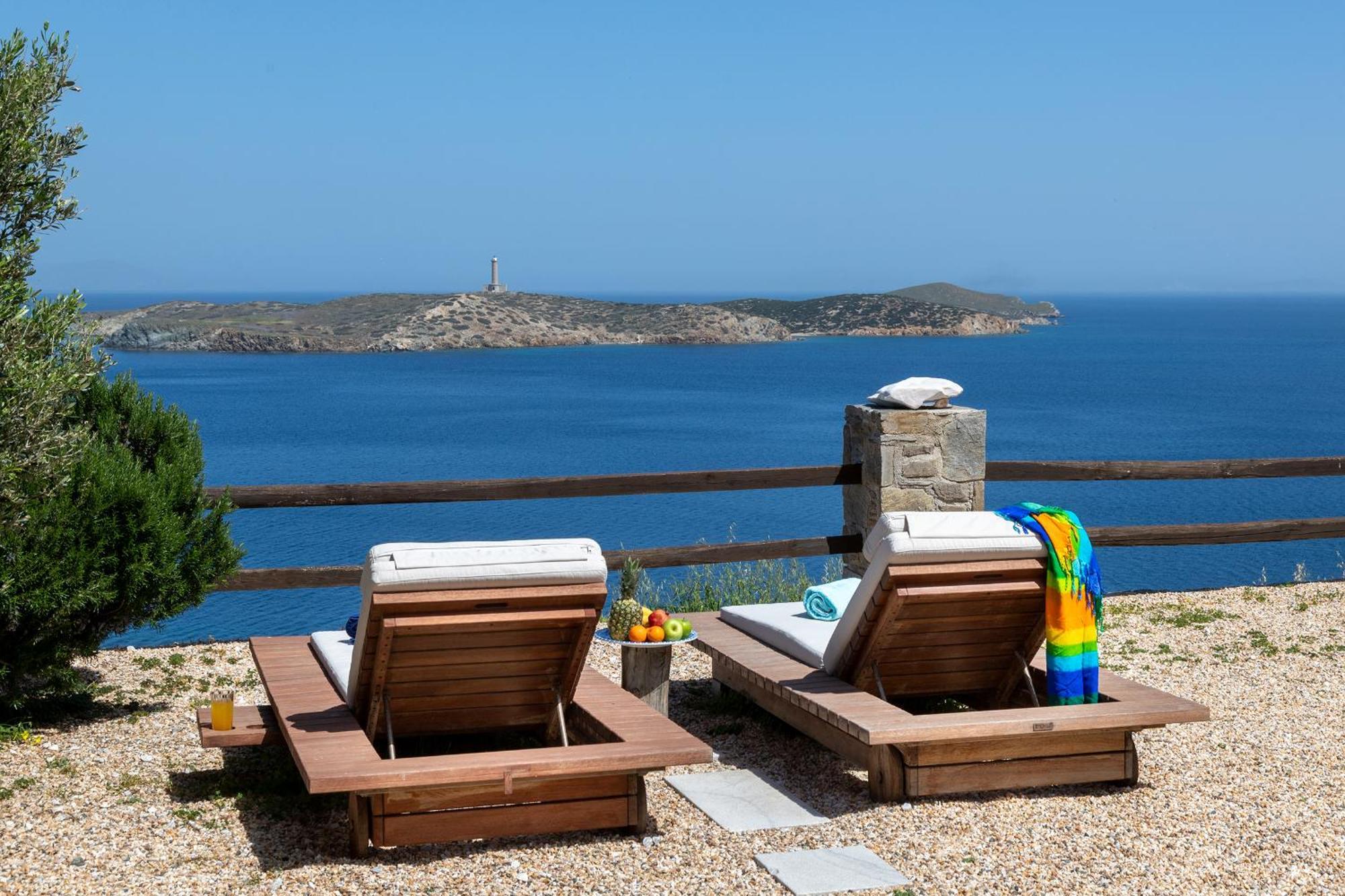 Aegean View - Seaside Apartment In Syros Azolimnos Extérieur photo