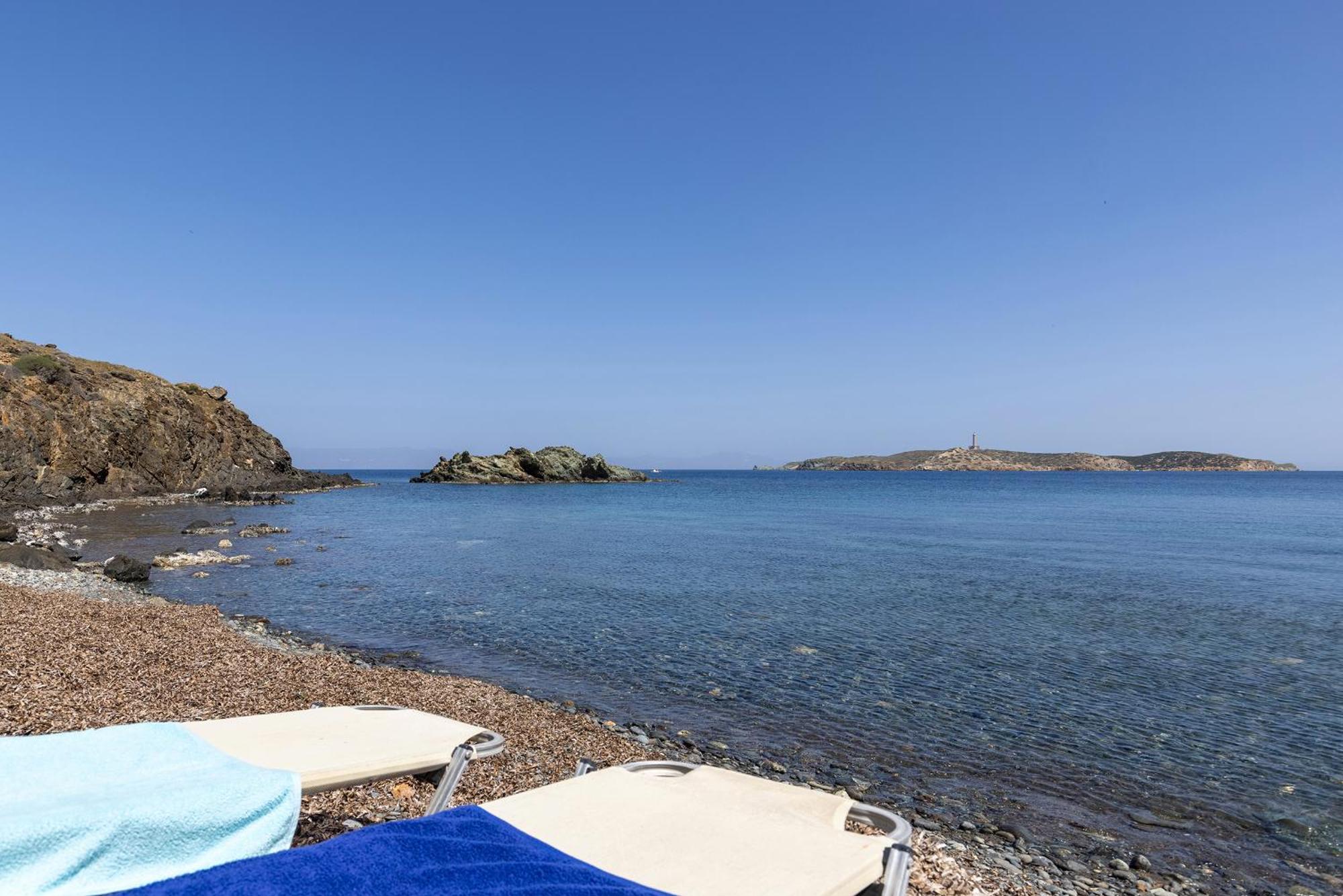 Aegean View - Seaside Apartment In Syros Azolimnos Extérieur photo